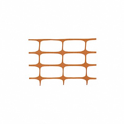TENAX 89909004 Safety Fence 4 ft H 50 ft L Orange