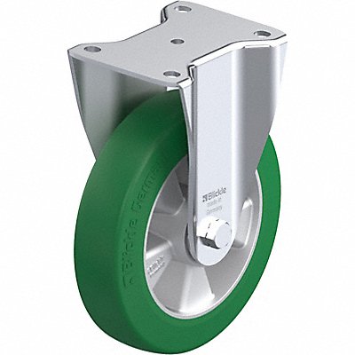 GRAINGER BHALST200K Plate Caster Rigid Polyurethane 9 5/8 H