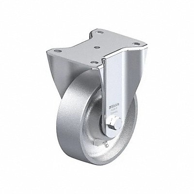 GRAINGER BHG150K Plate Caster Rigid 7 3/4 H