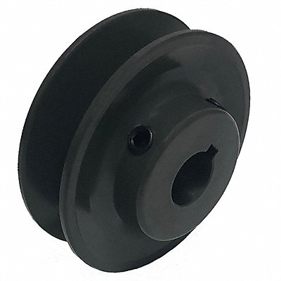 GRAINGER AK2278 V-Belt Pulley Cast Iron 2.2 O.D.
