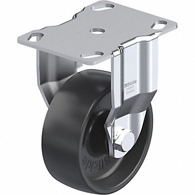 GRAINGER BKPAPOA80G Plate Caster Rigid 4 3/8 H