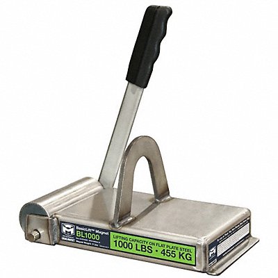 MAG-MATE BL1000 Lifting Magnet 1 000 lb Flat Cap 6 1/2 L