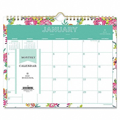 BLUE SKY BLS103629 Wall Calendar 11 x 8.75