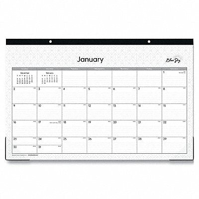 BLUE SKY BLS111293 Desk Pad 11 x 17 1 Month per Page