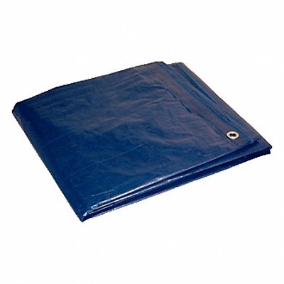 GRAINGER 912 Tarp Blue 12.33 ft L 9.45 ft W
