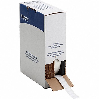 BRADY BM11499 Label 1/2 in W White