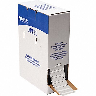 BRADY BM125175342 Sleeve 1 3/4 in W 15/64 in H Die-cut