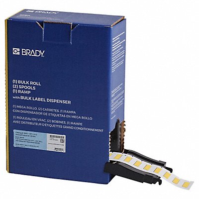 BRADY BM1871312YL Sleeve Polyolefin Yellow 1 W