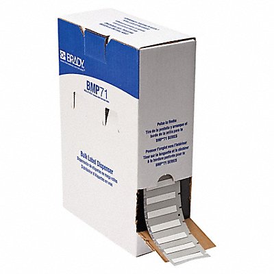BRADY BM187175342 Sleeve 1 3/4 in W 21/64 in H Die-cut