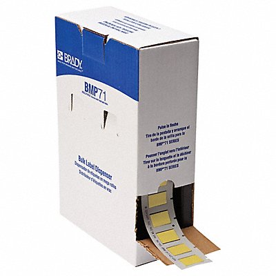 BRADY BM3751342YL Sleeve Polyolefin Yellow 1 W