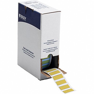 BRADY BM375175342YL Sleeve Polyolefin Yellow 1 3/4 W