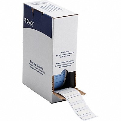 BRADY BM375175342 Sleeve 1 3/4 in W 41/64 in H Die-cut