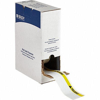 BRADY BMC2000595PEL Label Black/Yellow 4 1/8 W 2 H