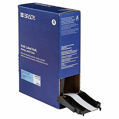 BRADY BM7C1000509WT Label Polyester Color White 1 W