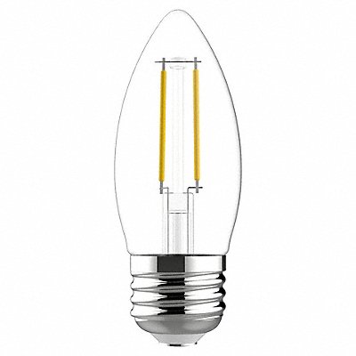 GE LAMPS LED4DFBMC2PK LED Bulb Decorative 3 5/6 in L 3.5 W PK2