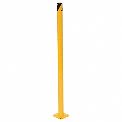 VESTIL BOL362 Steel Pipe Safety Bollard - Yellow