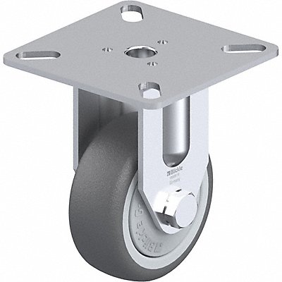 GRAINGER BPAPATH50KF Plate Caster Rigid Polyurethane 2 13/16 H