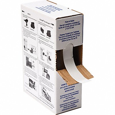 BRADY BM23427 Label 1 in W Clear White
