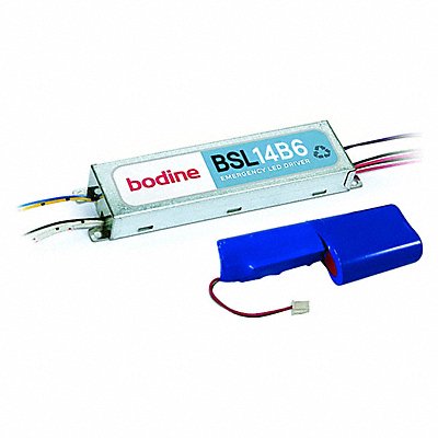 BODINE BSL14B6UAK55SBI1 LED Emergency DriverGalvanised Stl 14 W