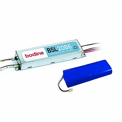 BODINE BSL20B6UEK55SBI1 LED Emergency DriverGalvanised Stl 20 W