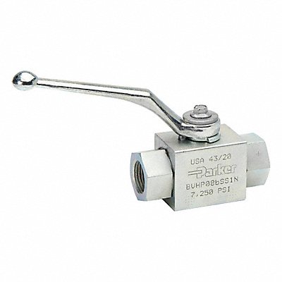 PARKER BVHP08SSS1V High Pressure Hydraulic Ball Valve