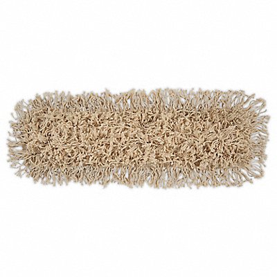 UNISAN 1324 Industrial Dust Mop Head White Cotton