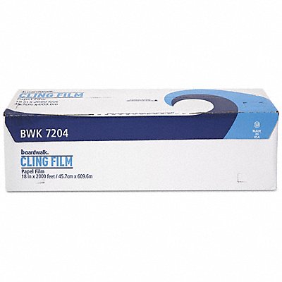 GRAINGER 405799 Film Wrap Roll 2000 ft L 18in