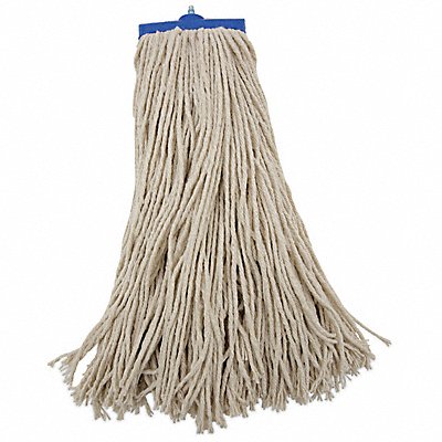 UNISAN UNS720C Flat Mop Head White Cotton PK12