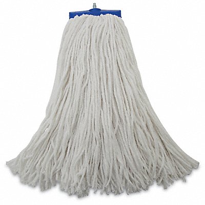 UNISAN UNS720R Flat Mop Head White Rayon PK12