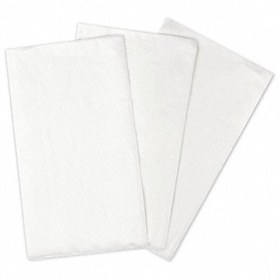 GRAINGER BWK8321 Disposabe Dinner Napkin 3 3/4 in x 4 1/4 in PK3000