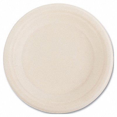 GRAINGER PL06BWNPFA Disposable Fiber Plate 6 dia Tan PK1000