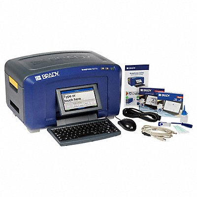 BRADY S3700WB Desktop Label Printer 300 dpi 4 in W