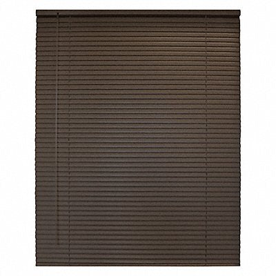 KEYSTONE FABRICS NC46726AL Aluminum Cordless Mini Blind Brown