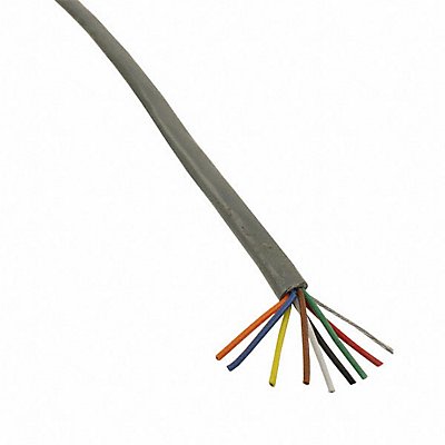 CAROL C0744A4110 Data Cable Riser 8 Wire Grey 1000ft