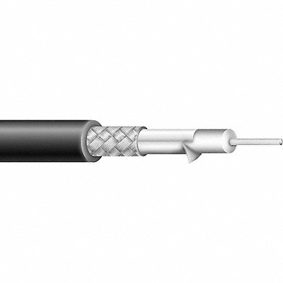 CAROL C5775 Coaxial Cable 18 ga 100 ft L Black