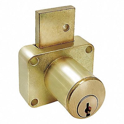 COMPX NATIONAL C81789154 Remov Core Lock Gold Rectang