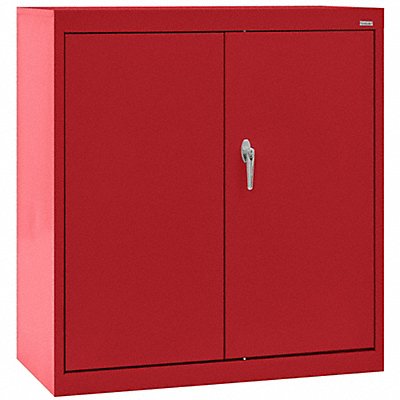 SANDUSKY CA2136183601 Storage Cabinet Medium Duty Red 180 lb
