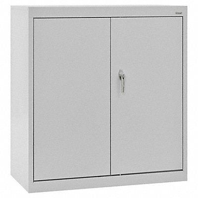 SANDUSKY CA2136183605 Shelving Cabinet Grey Cap. 180 lb Keyed