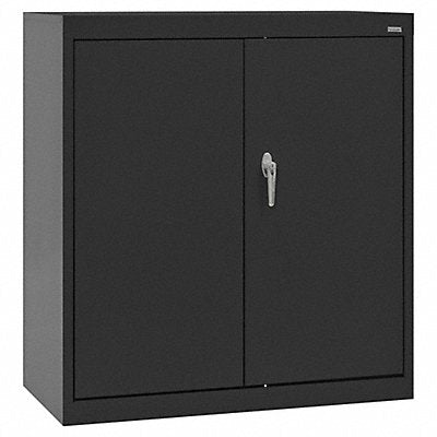 SANDUSKY CA2136243609 Shelving Cabinet Black Cap. 180 lb Keyed