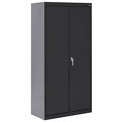 SANDUSKY CA4136247209 Storage Cabinet 72 x36 x24 Black 4Shlv