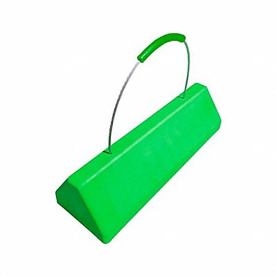 CHECKERS CAC24ECH Commercial Aviation Chock Green 6 H