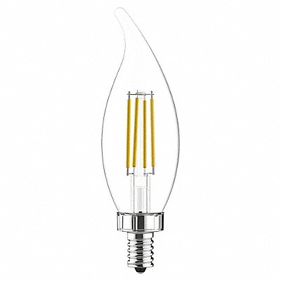 GE LAMPS LED5DFCACC2PK LED Bulb Decorative 4 1/2 in L 5 W PK2