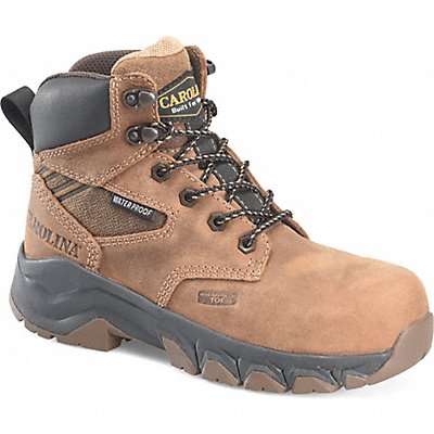 CAROLINA SHOE CA5679 6-Inch Work Boot W 9 1/2 Brown PR