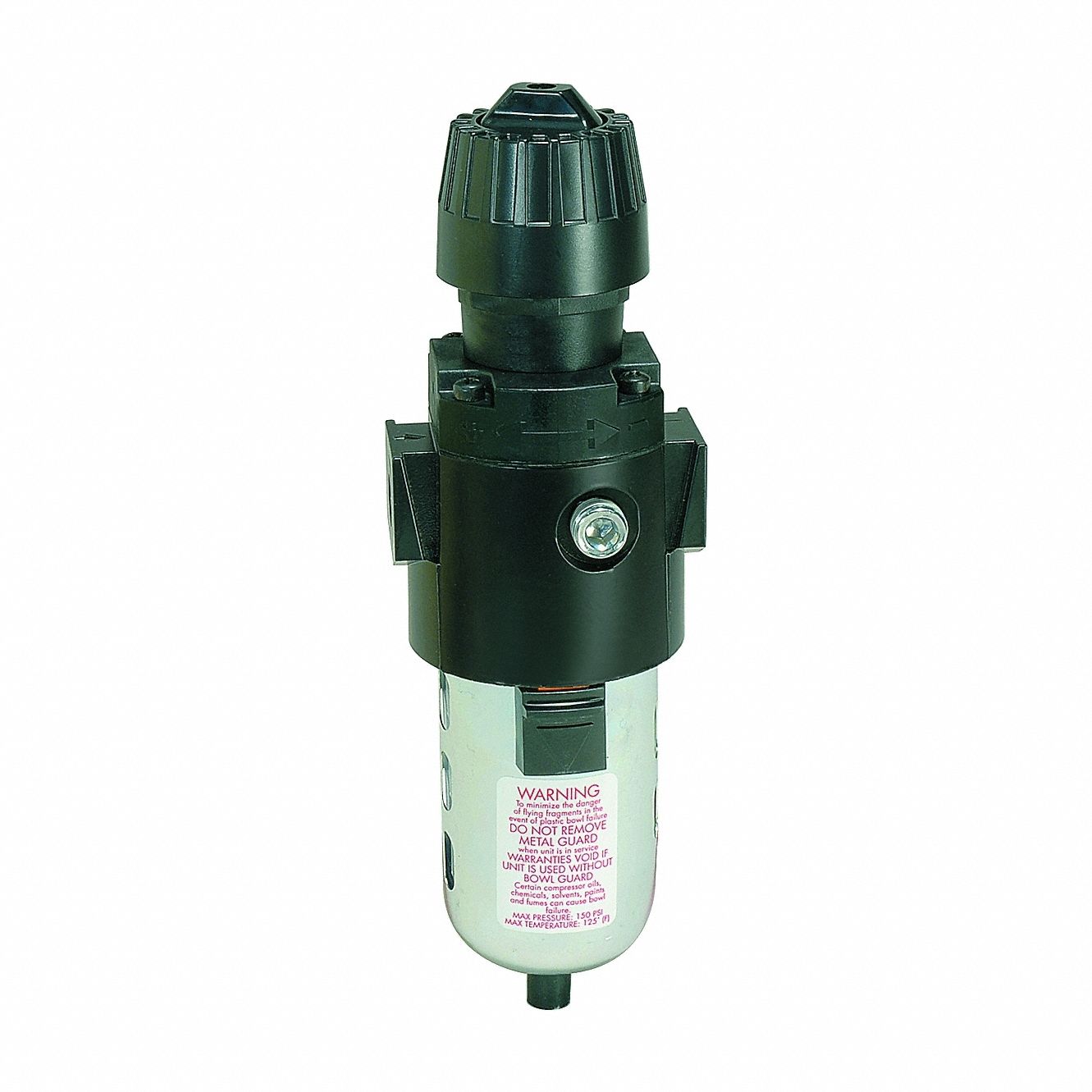 WILKERSON CB602000 Filter/Regulator Zinc Manual Drain
