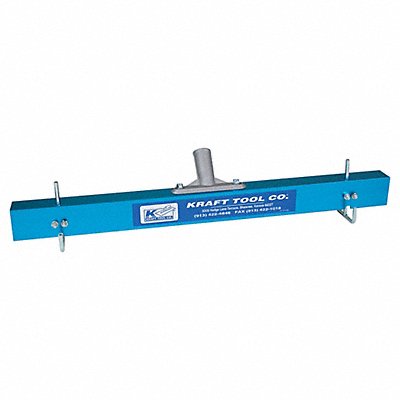 KRAFT TOOL CC97501 Concrete Gauge Rake Aluminum 24