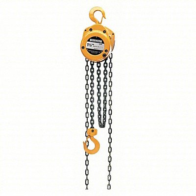 HARRINGTON CF01510SL Handchain Hoist with Safety Hook