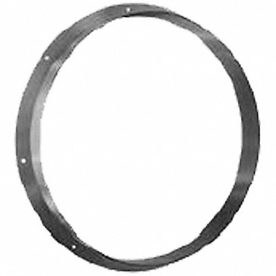 DAYTON 166176 Stl 13.5 Dia 1.5 W Tubaxial Fan Flg PR1