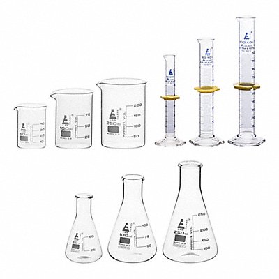 EISCO SCIENTIFIC CH196061 Mixed Glassware Set Borosilicate Glass