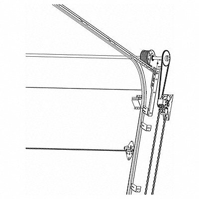 AMERICAN GARAGE DOOR SUPPLY CH301HD114 Commercial Door Opener 16 ft Door Height