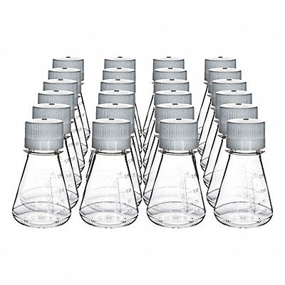 EISCO SCIENTIFIC CH5231PK24 Erlenmeyer Flask Clear 125 mL PK24